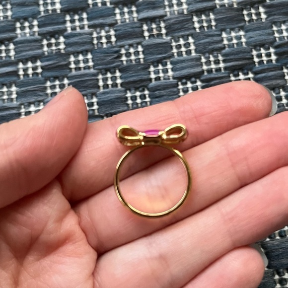 Kate Spade Purple Take a Bow Ring Size 6 - Picture 4 of 7